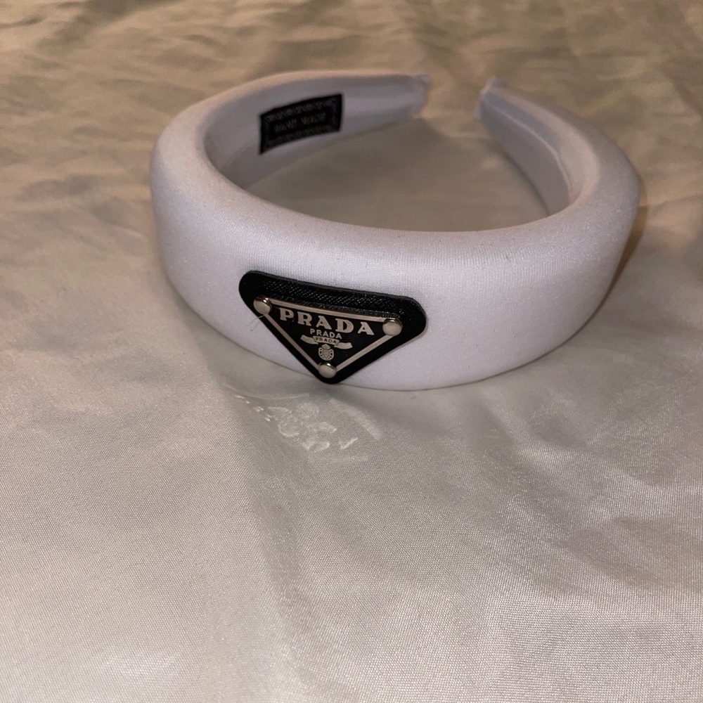 White Prada Headband